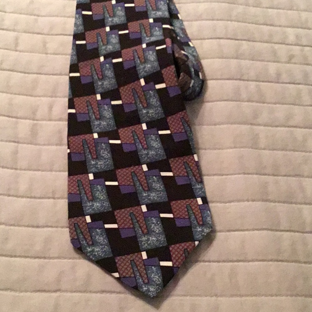 George Machado Vintage Italian Silk Tie